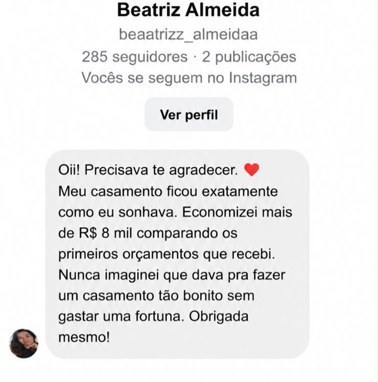 Depoimento real de cliente 2
