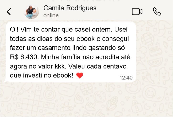 Depoimento real de cliente 6